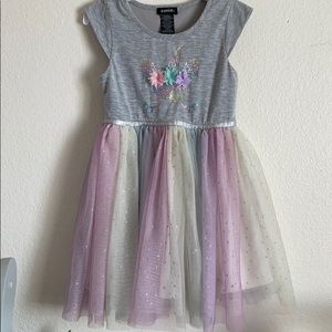 Unicorn tulle dress